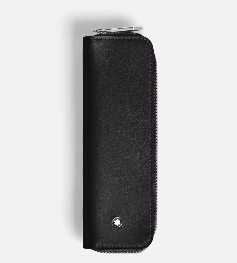 Montblanc 1-Pen Pouch with zip in Meisterstück Leather