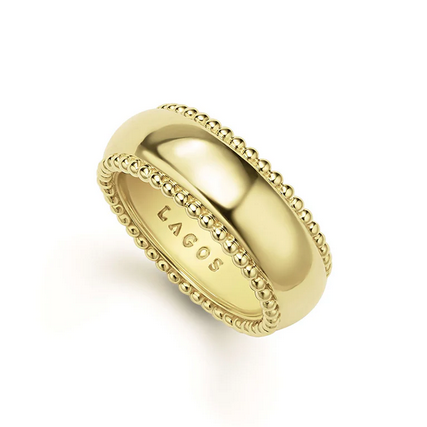 LAGOS 18K Gold Band Ring