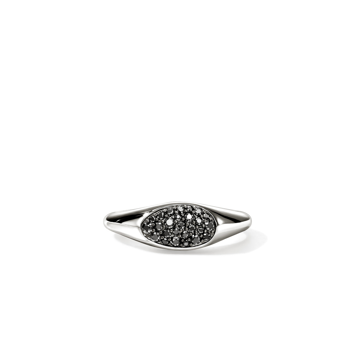 John Hardy Pebble Black Sapphire Ring