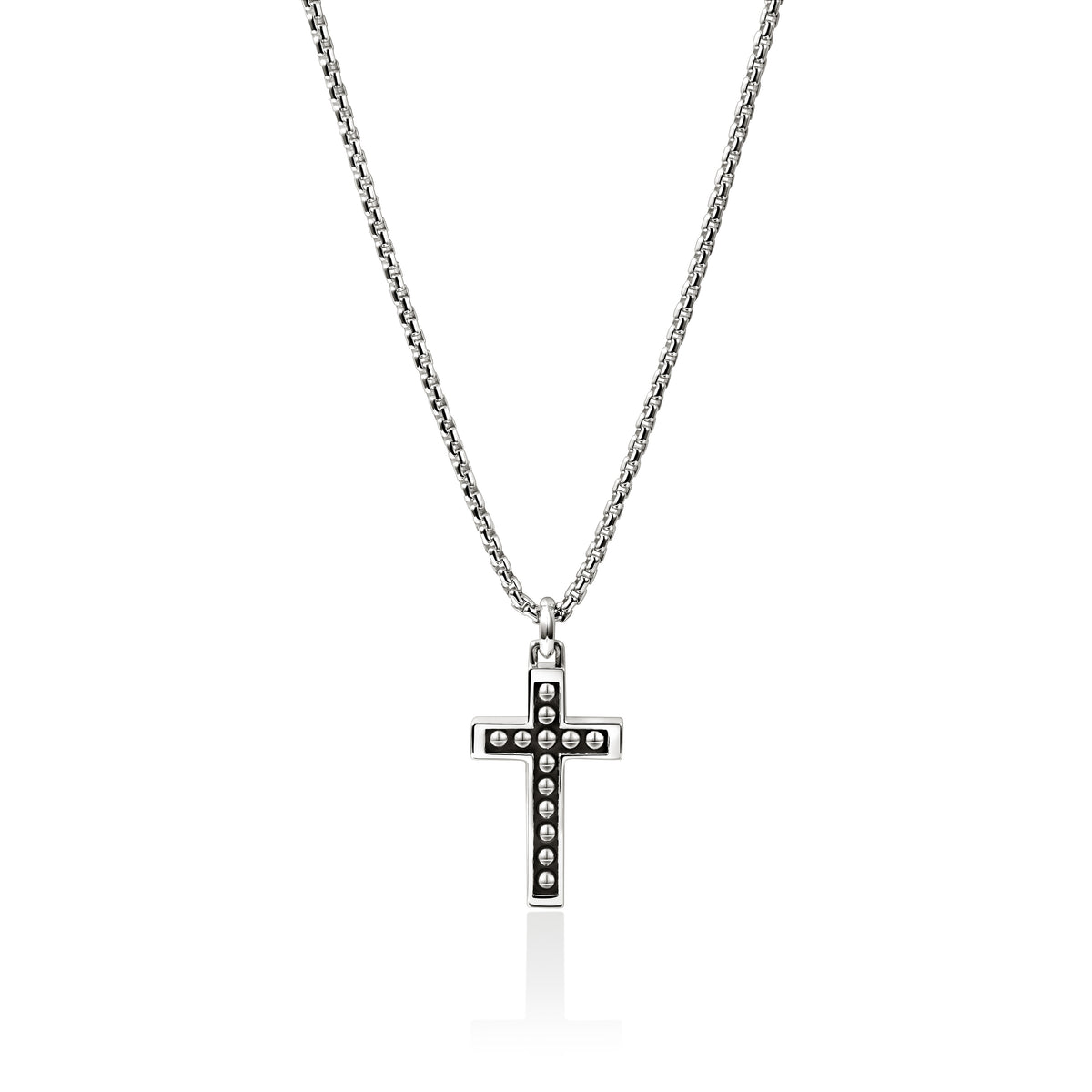 John Hardy Nailhead Cross Pendant