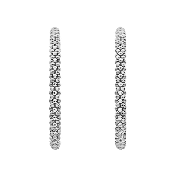 LAGOS Caviar Hoop Earrings, view 2