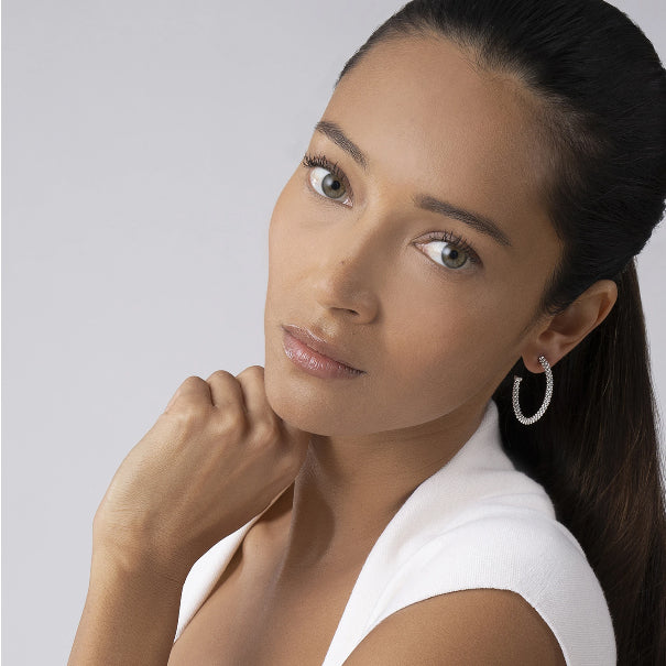 LAGOS Caviar Hoop Earrings, view 4