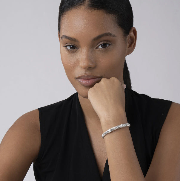 LAGOS Diamond "X" Station Bracelet, view 3