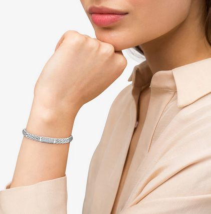 LAGOS 6mm Caviar Diamond Bracelet, view 2