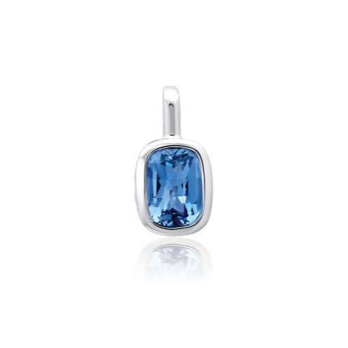 Chatham Created Gems & Diamonds Aqua Blue Spinel Pendant