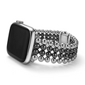 LAGOS Black Ceramic and Stainless Steel Infinite Watch Bracelet-38-45mm