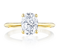 Tacori Oval Solitaire Engagement Ring
