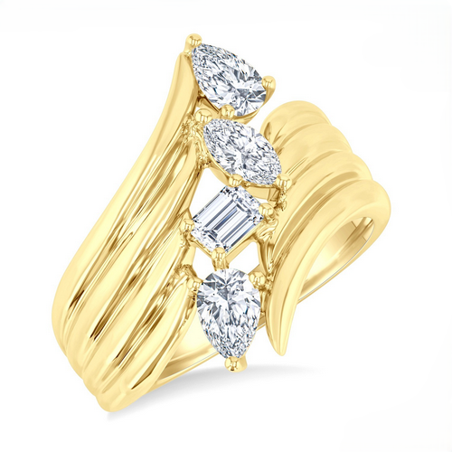 Ashi Diamond Mixed Shape Diamond Fashion Ring