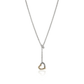 John Hardy JH Essential Heart Lariat Necklace
