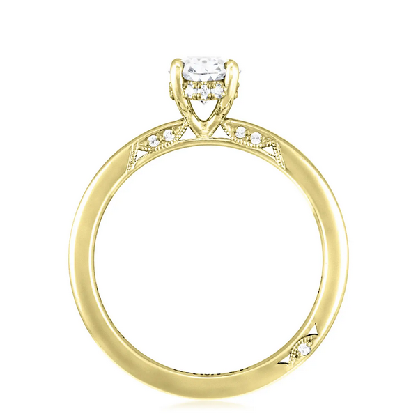 Tacori Oval Solitaire Engagement Ring, view 2