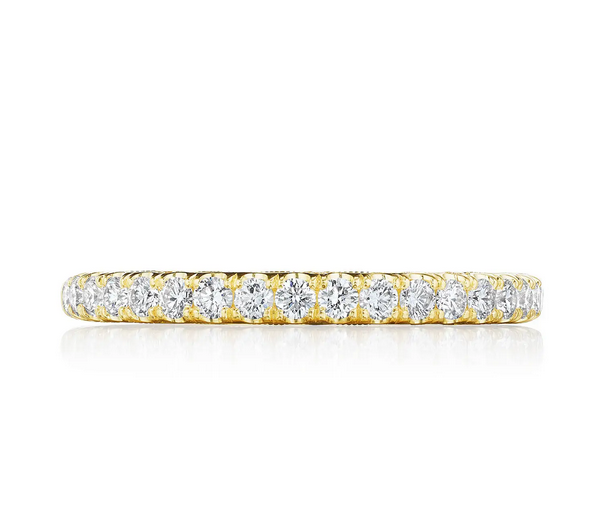 Tacori 18k French Pavé Diamond Wedding Band