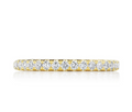 Tacori 18k French Pavé Diamond Wedding Band