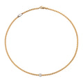 18k Two Tone Eka Necklace
