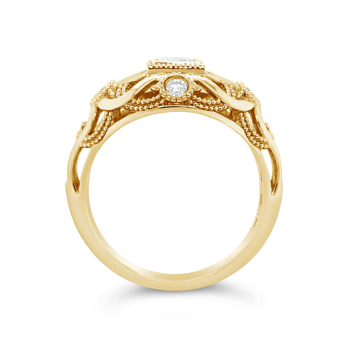 Vintage Freeform Ring, view 4