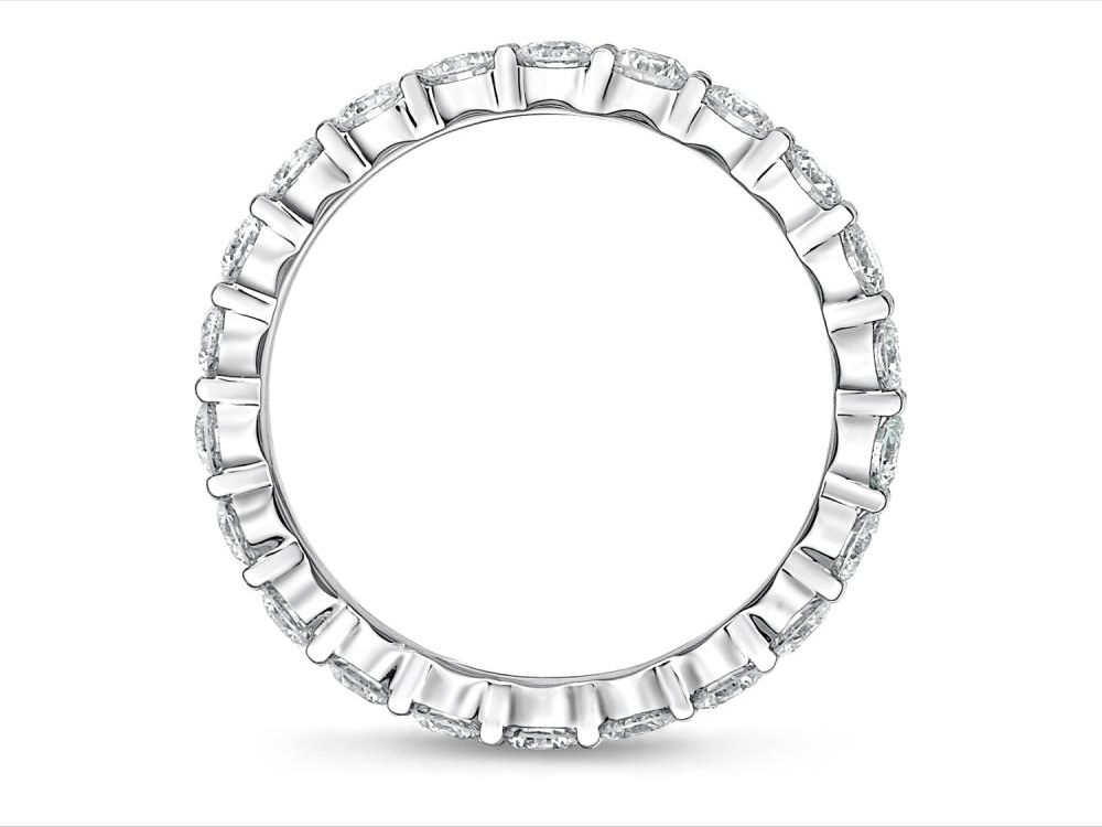 Memoire Diamond Eternity Band, view 3
