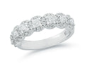 Diamonds Forever of USA Diamond Seven Stone Halo Band