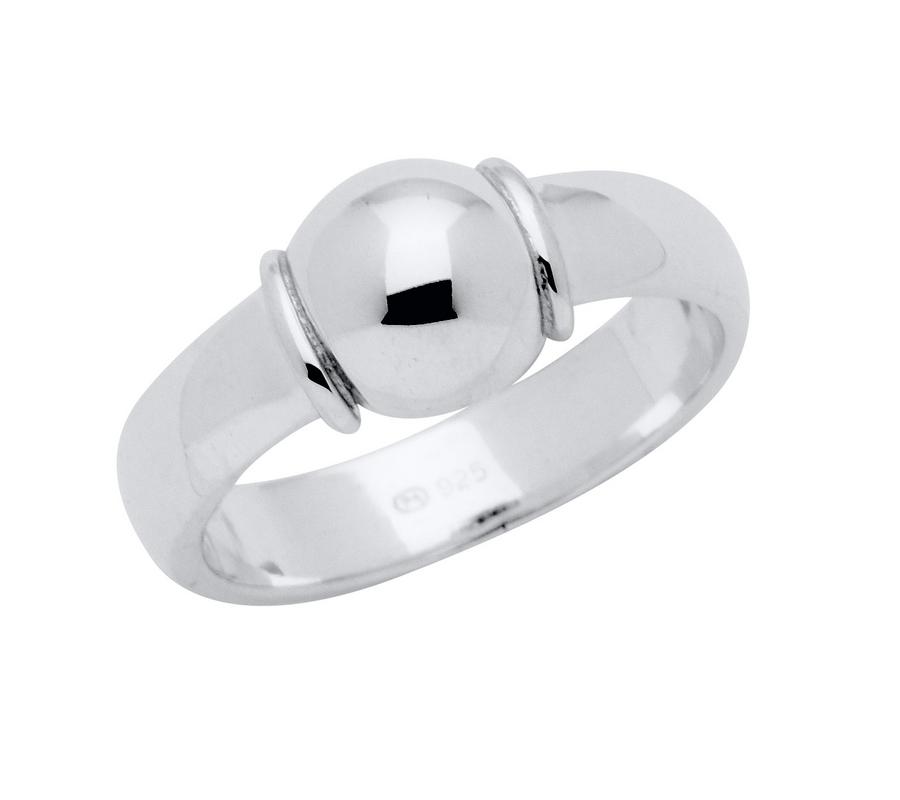Marathon Company Sterling Silver Single Bead Cape Cod Ring